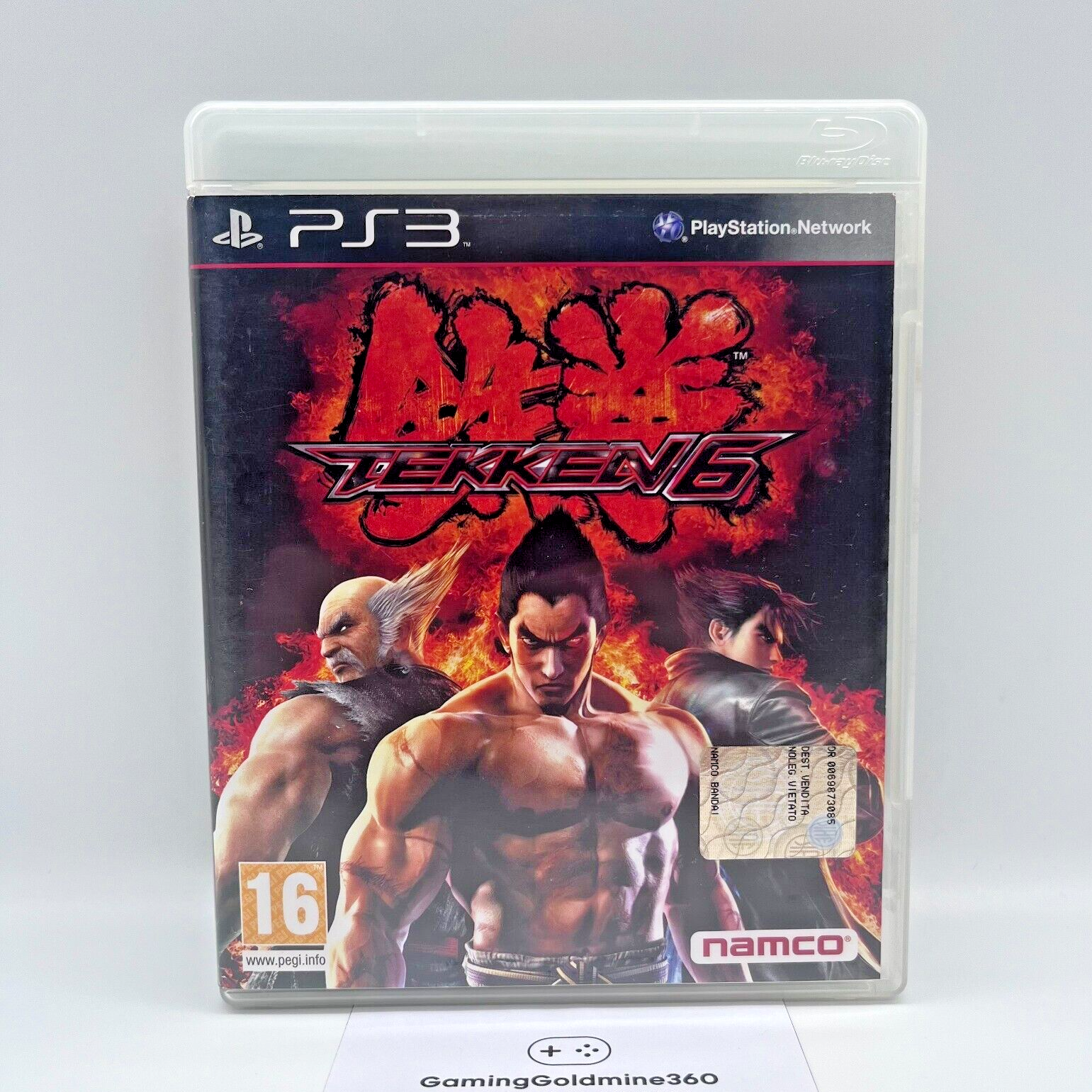 Tekken 6 PS3 Italiano PAL senza manuale Namco Sony PlayStation 3 OTTIME CONDIZIO