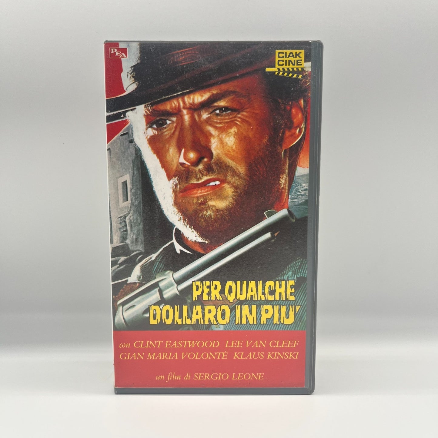 🎬 3x VHS Sergio Leone Western CLINT EASTWOOD Dollaro CVC