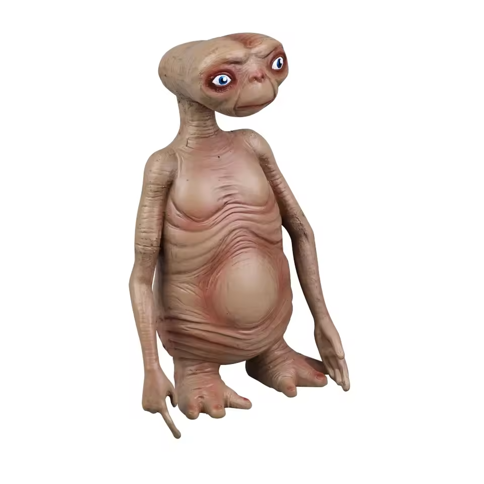 E.T. L’Extra-Terrestre Replica 30cm Foam Figure Prop Doll Collezione Cinema