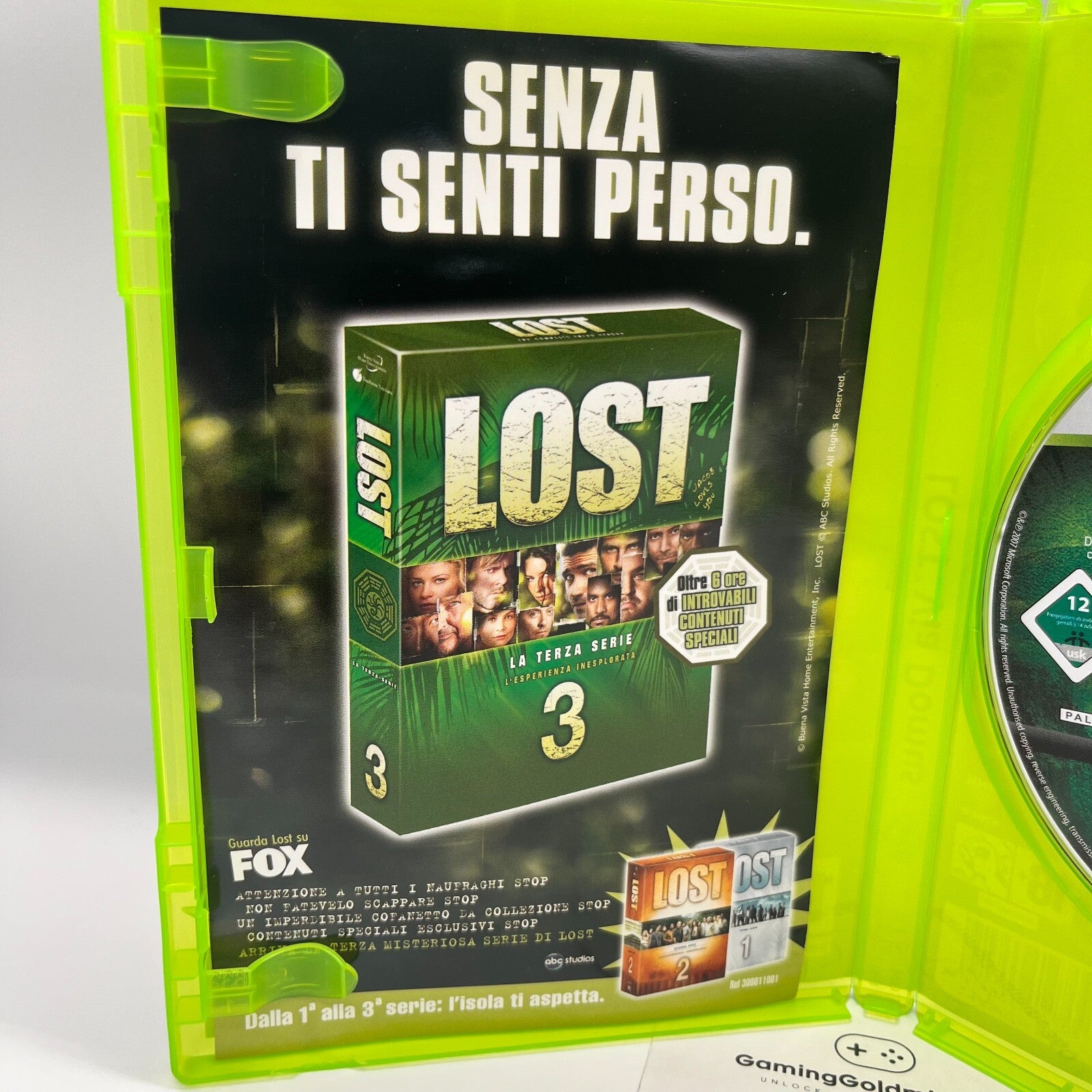 LOST Via Domus XBOX 360 Italiano Completo PAL Ubisoft Microsoft OTTIME CONDIZION