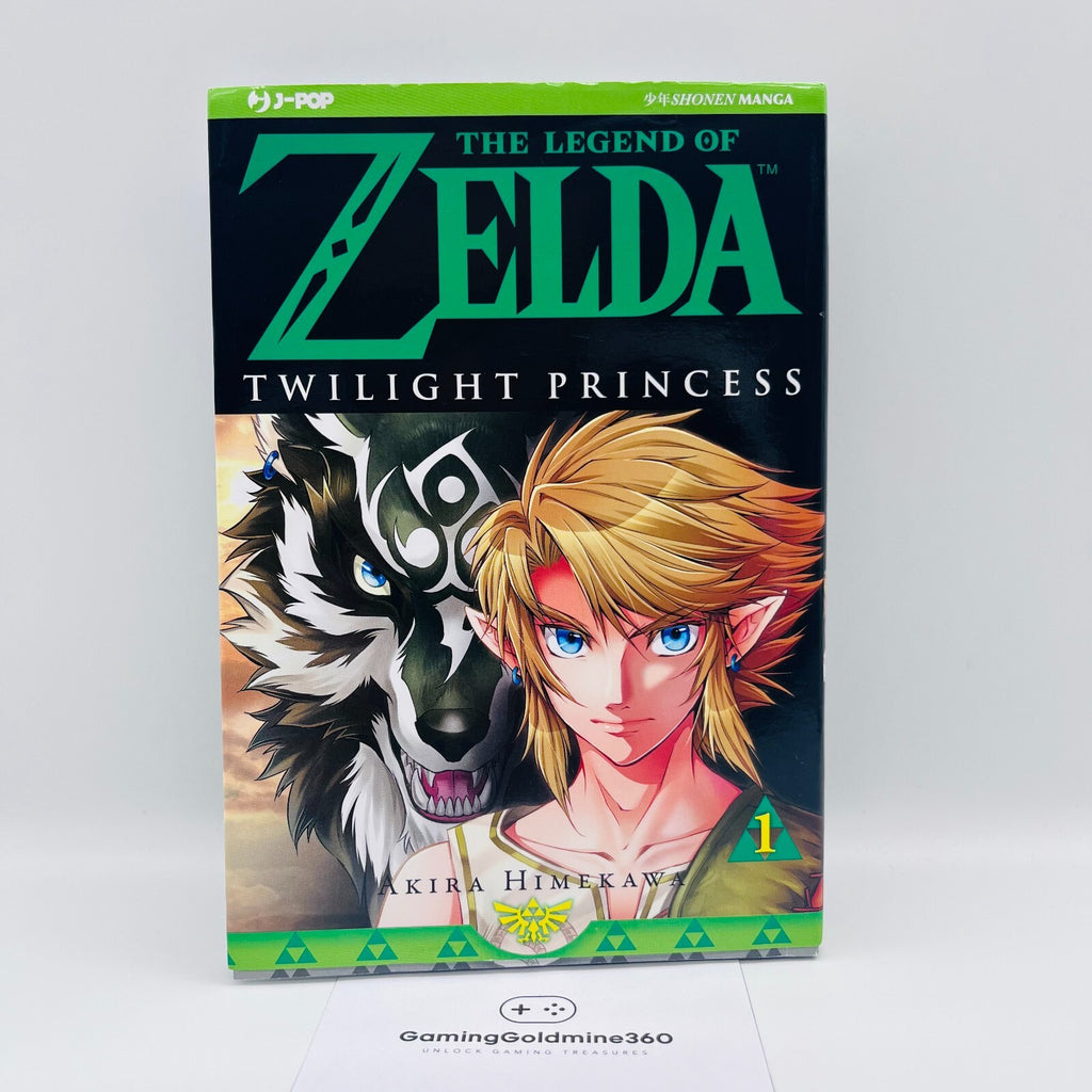 The Legend Of Zelda Twilight Princess J-Pop Manga Vol. 1 di Akira Himekawa NUOVO
