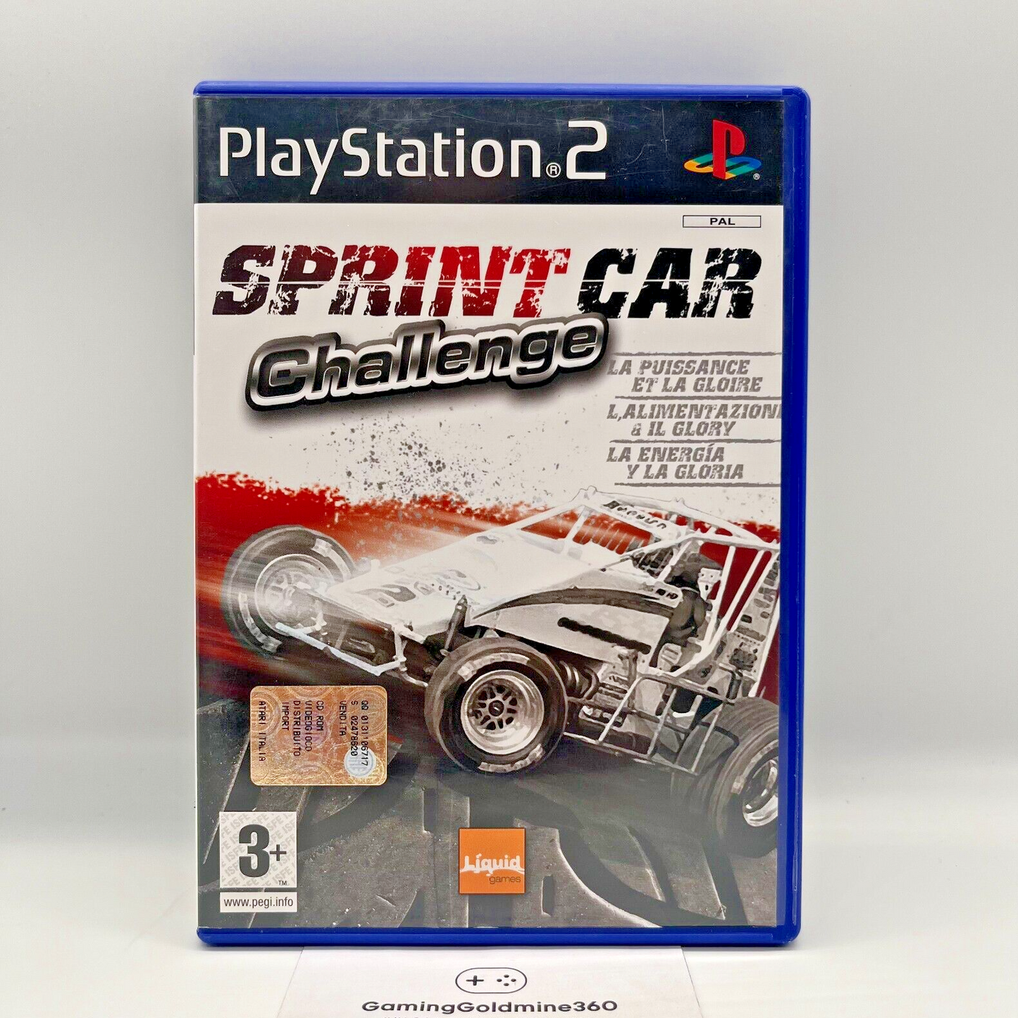 Sprint Car Challenge PS2 Italiano Completo con Manuale Sony PlayStation 2 OTTIMO