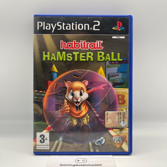 Habitrail Hamster Ball PS2 Italiano Completo Manuale Phoenix Sony PlayStation 2