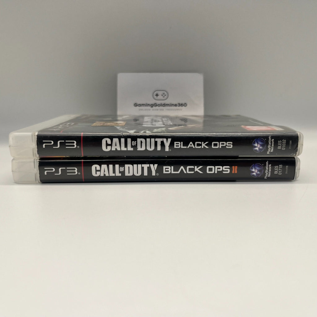 Call of Duty BLACK OPS + II 2 PS3 Italiano Completi PAL Sony PlayStation 3 OTTIM