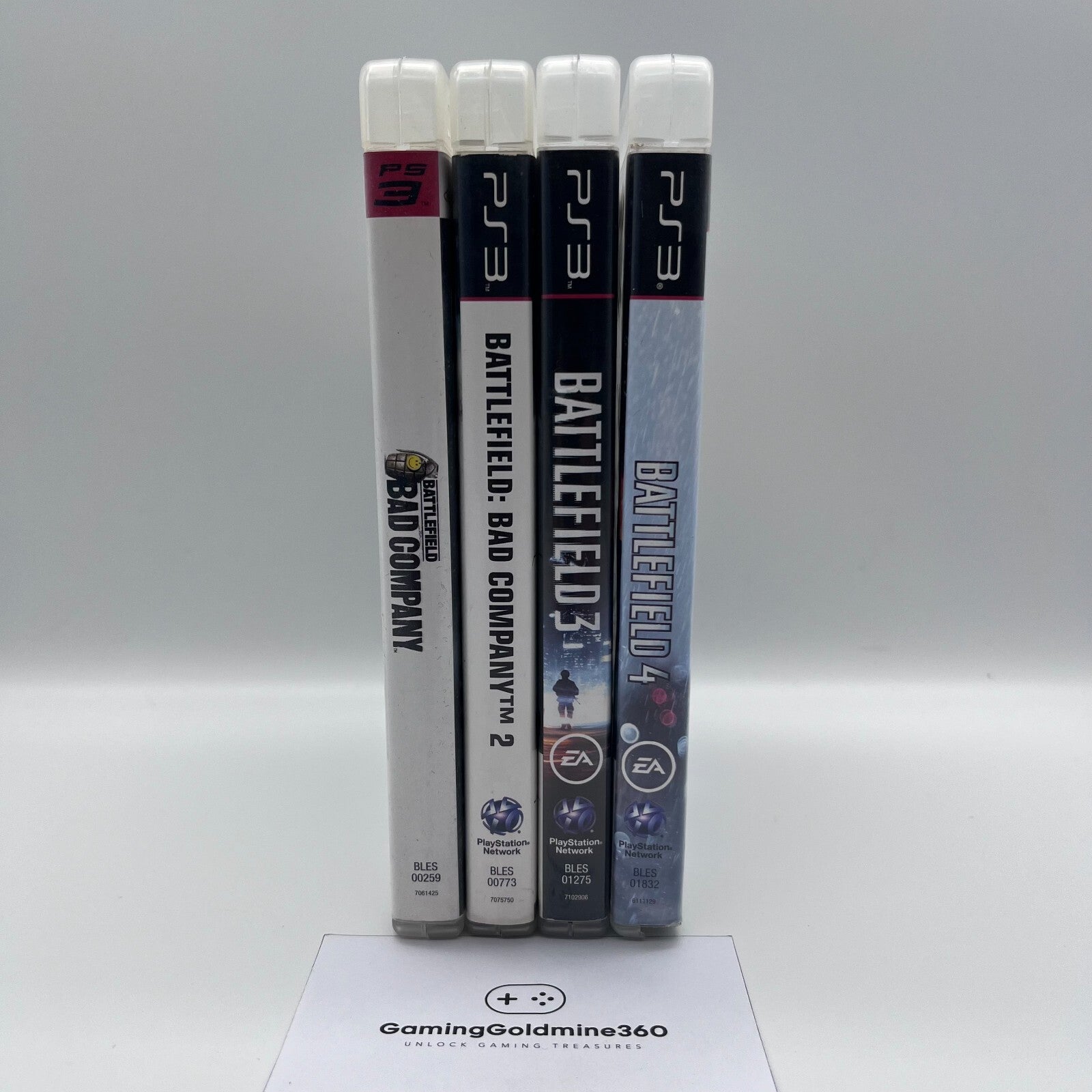 BATTLEFIELD Collection PS3 Italiano Completi PAL EA Sony PlayStation 3 OTTIMI