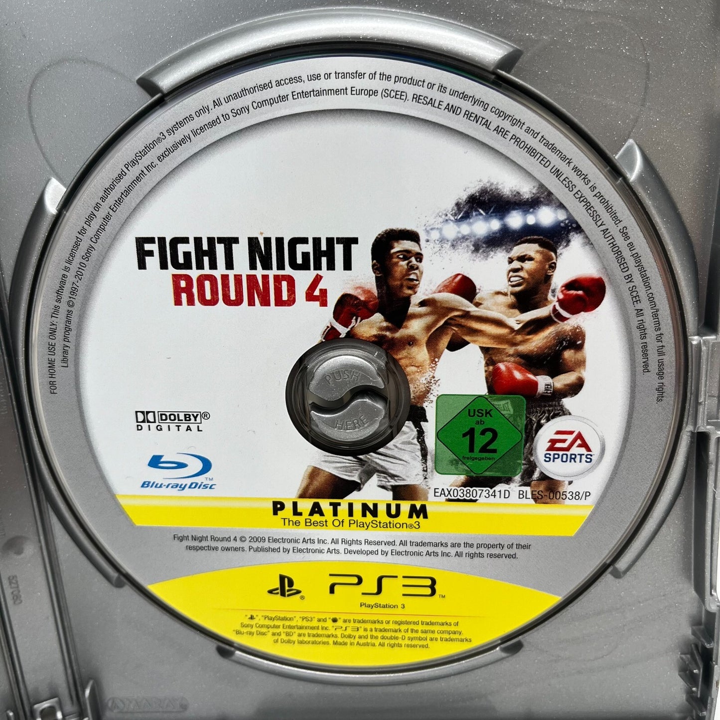 Fight Night Round 4 PS3 Italiano Completo con Manuale PAL EA Sony PlayStation 3