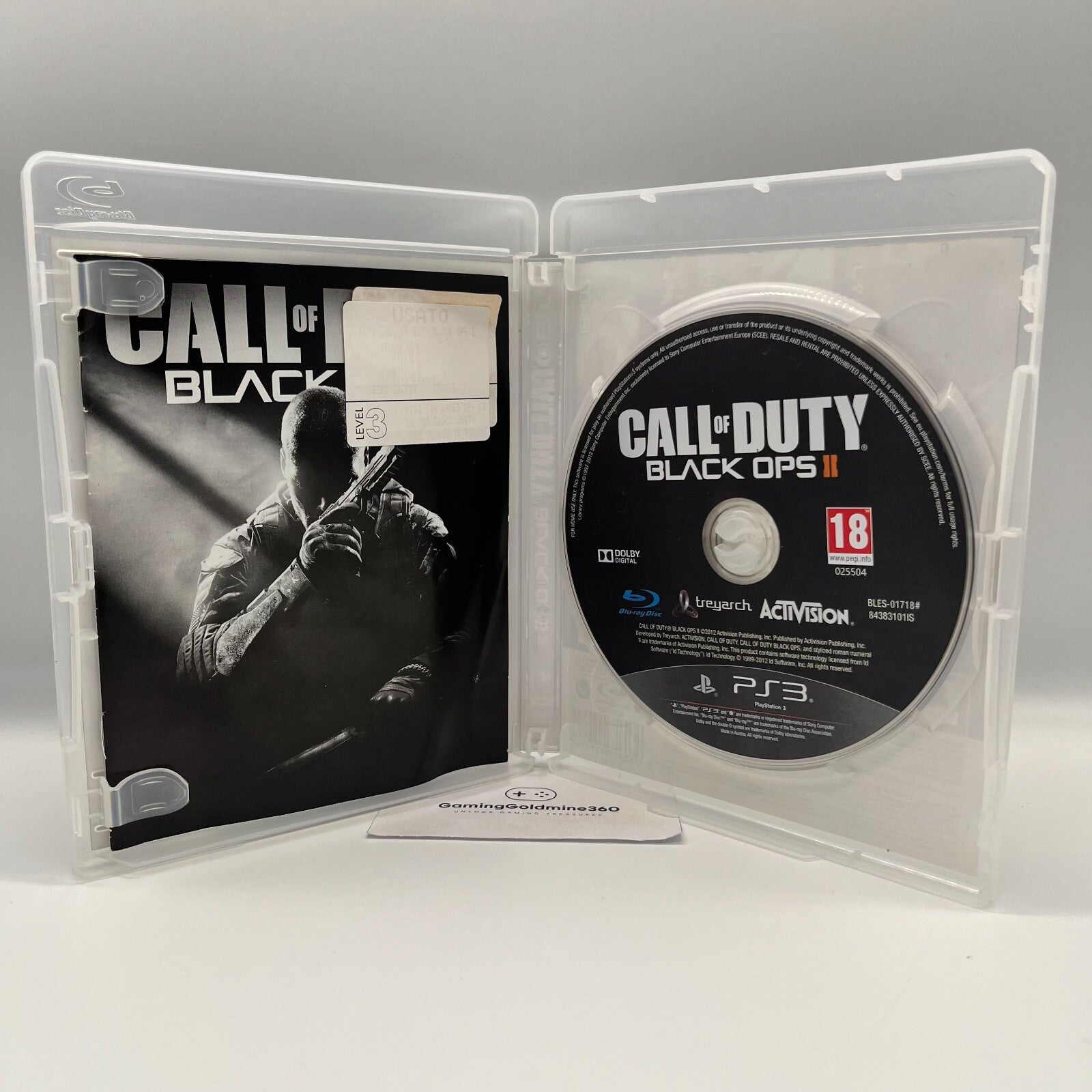 Call of Duty BLACK OPS + II 2 PS3 Italiano Completi PAL Sony PlayStation 3 OTTIM