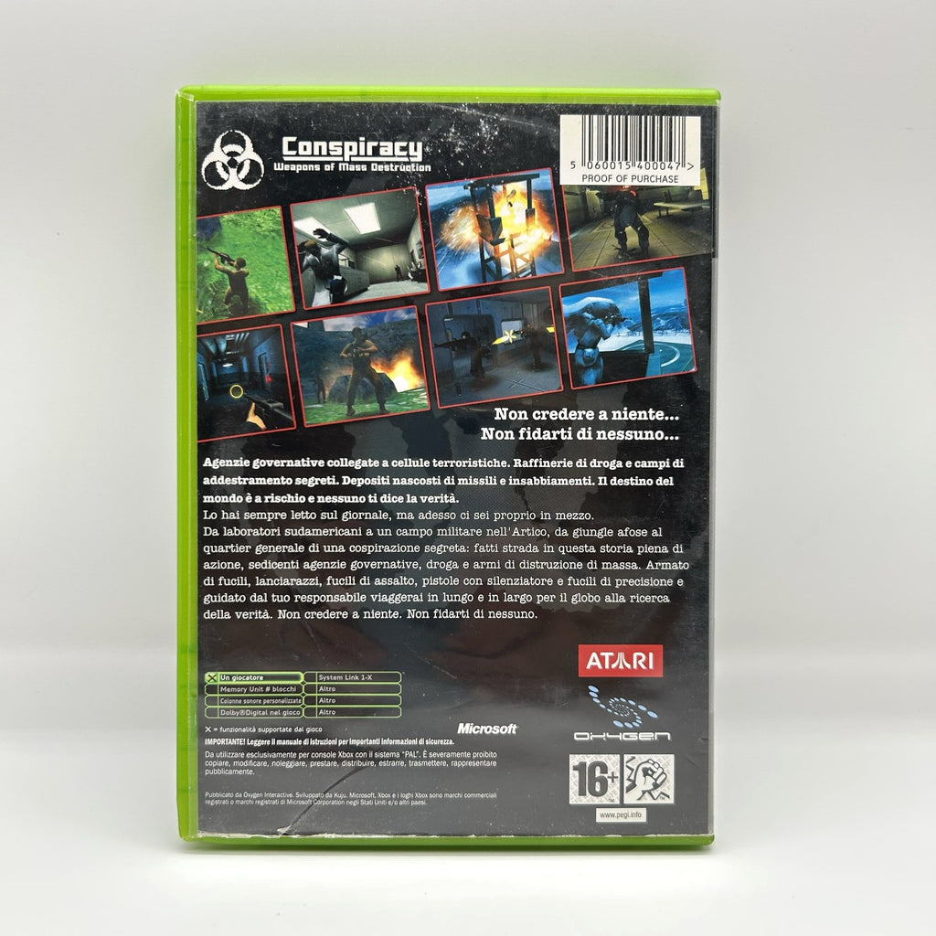 Conspiracy: Weapons of Mass Destruction – Xbox PAL ITA