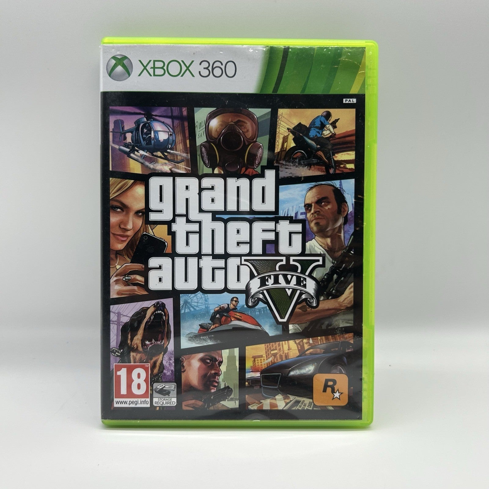 GTA 5 Grand Theft Auto V Xbox 360 PAL ITA Completo 2 Dischi Mappa Los Santos