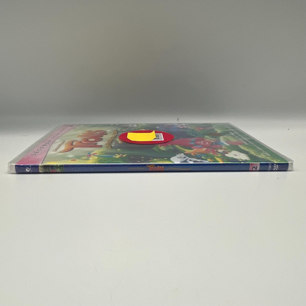 TROLLS La Festa Continua! Seconda 2 DVD Italiano DreamWorks 2016 NUOVO SIGILLATO