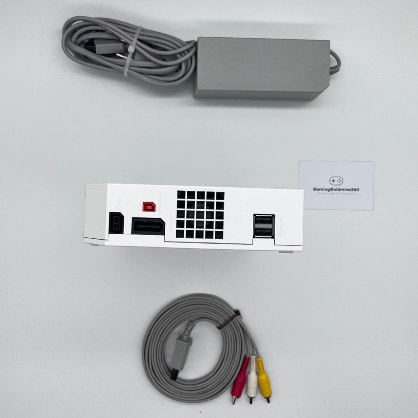 Nintendo Wii Console Bianca COMPLETA con Controller, Nunchuck e Cavi OTTIME COND