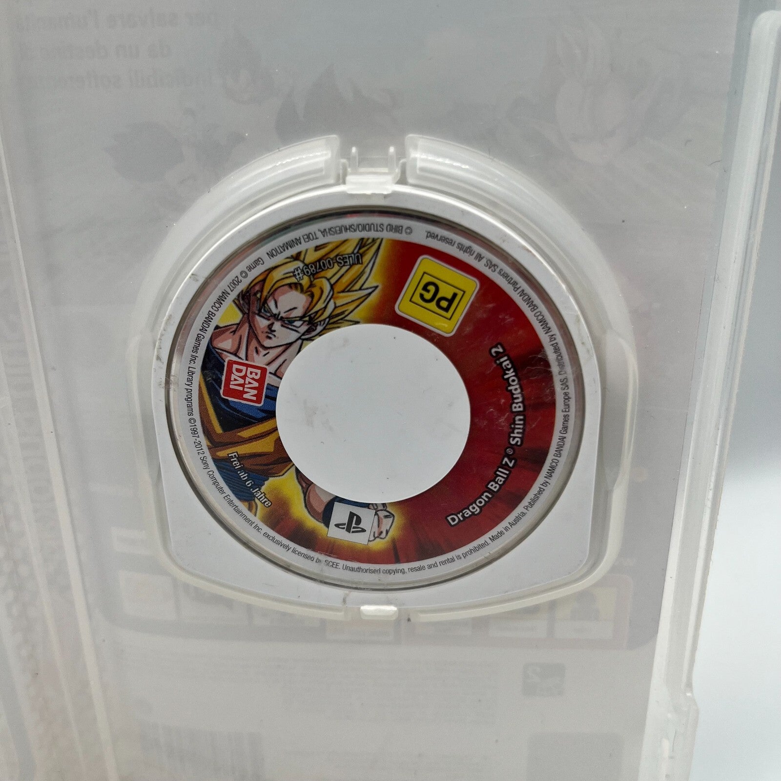Dragon Ball Z Shin Budokai 2 PSP Italiano PAL Bandai Sony PlayStation Portable