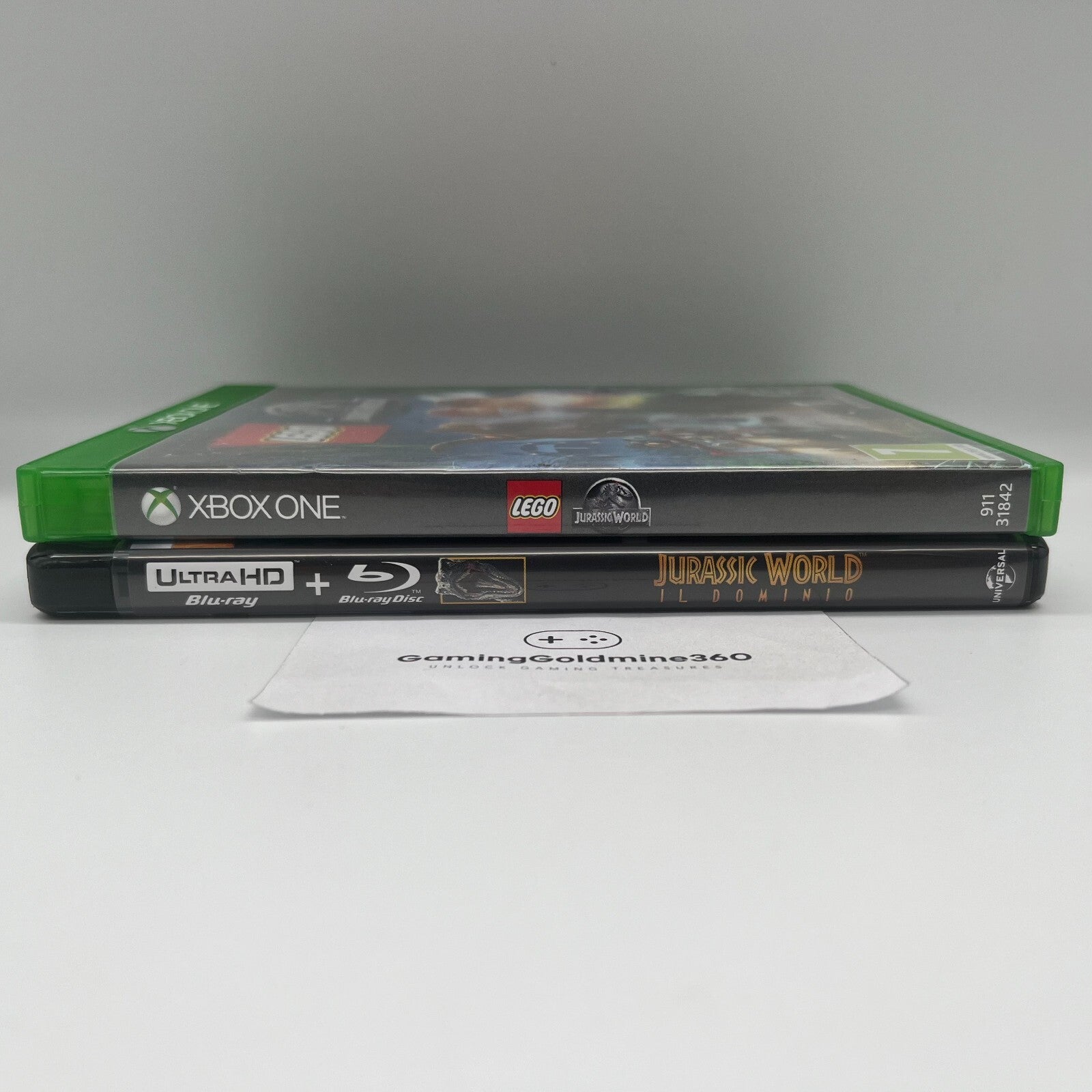 LEGO Jurassic World Xbox One + Jurassic World il Dominio Film 4K Ultra HD BluRay
