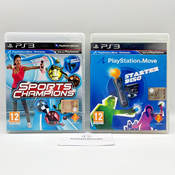Sports Champions + PlayStation Move Starter Disc – PS3 (PAL ITA)