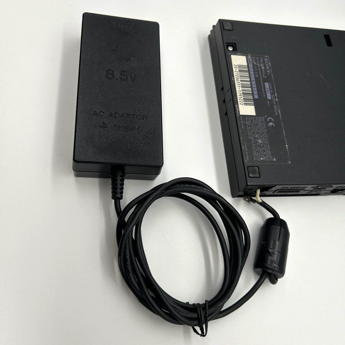 PS2 Slim SCPH-70004 + alimentatore – per ricambi / riparazione