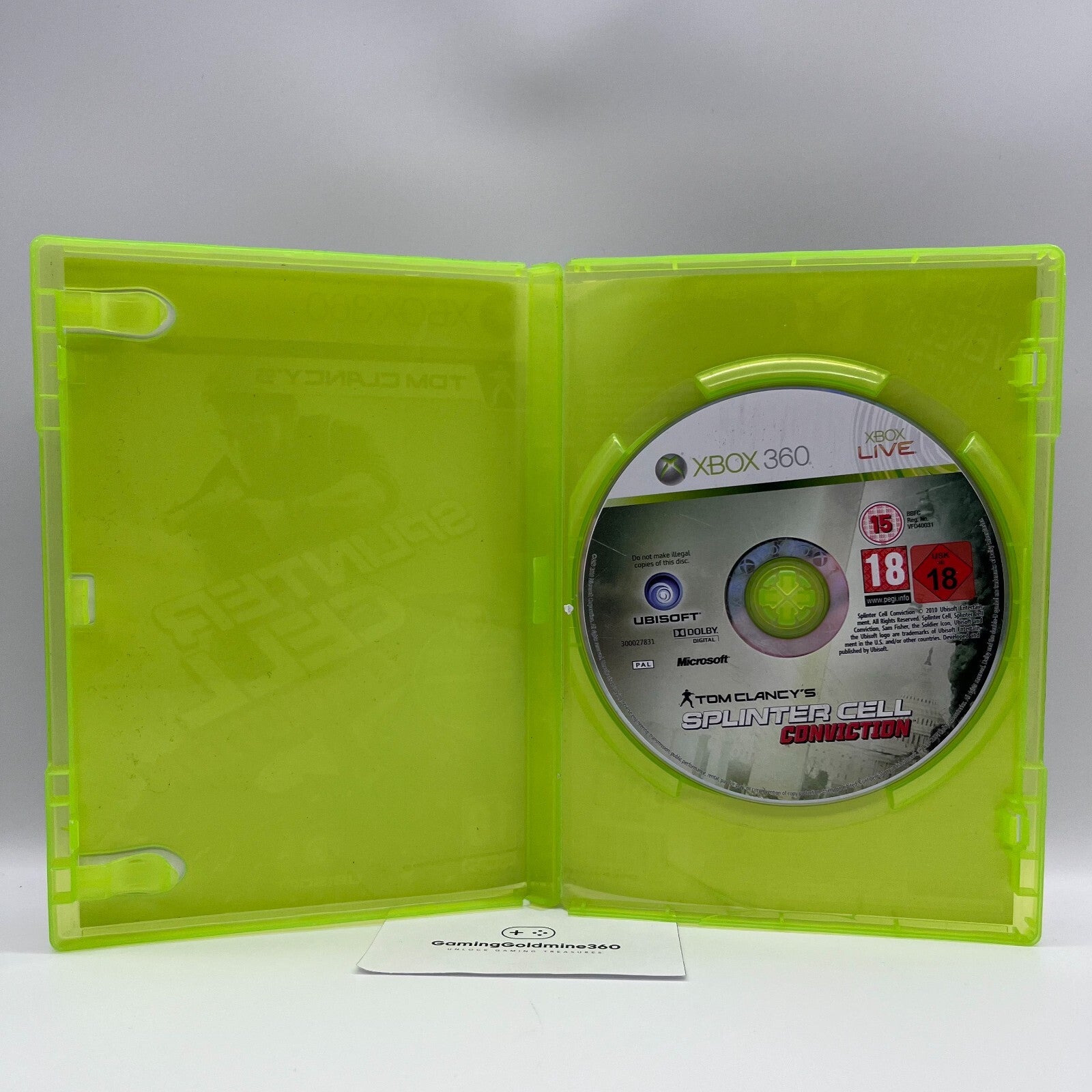 Tom Clancy's: Conviction, Double Agent, Ghost Recon Future Soldier Xbox 360 PAL