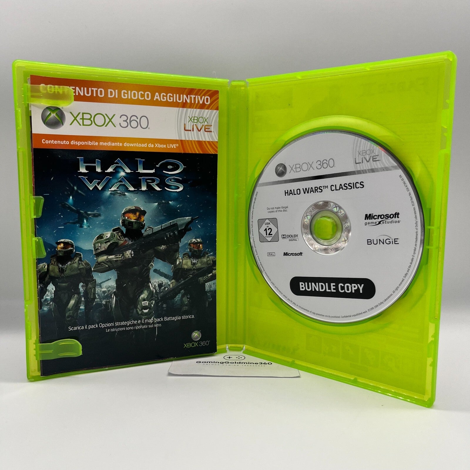 Fable II 2 + Halo Wars XBOX 360 Italiano Completi con Manuali Gioco Microsoft