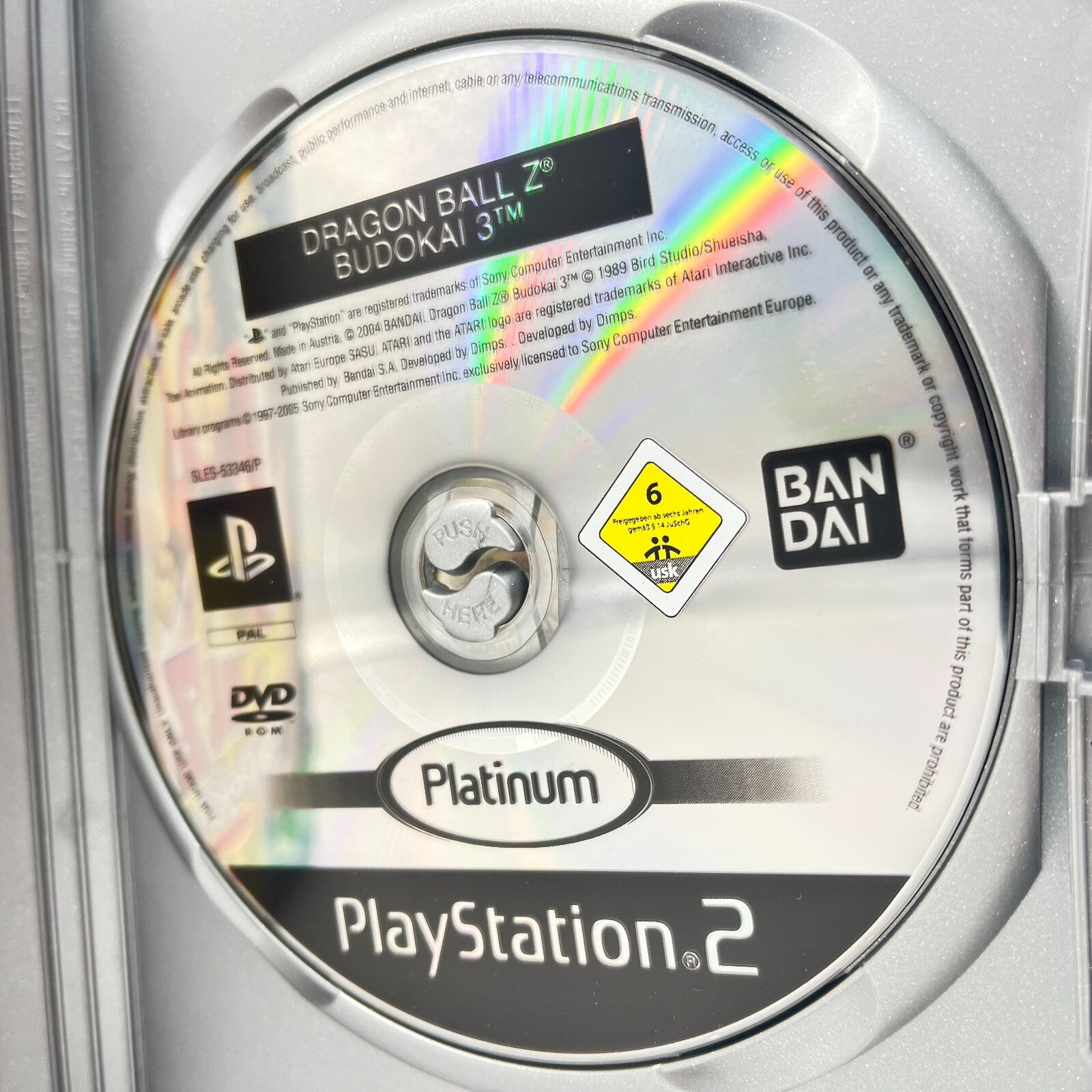 DragonBall Z Budokai 3 PS2 Completo con Manuale PAL Bandai Sony PlayStation 2