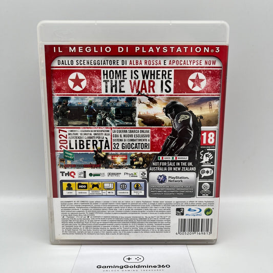 HOMEFRONT Ultimate Edition PS3 Italiano Completo PAL THQ Sony PlayStation 3
