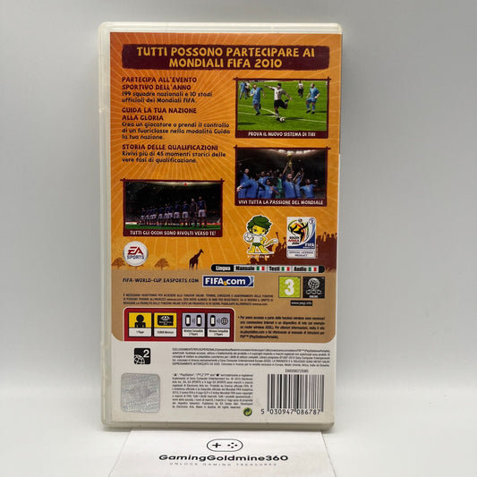 Mondiali FIFA SudAfrica 2010 PSP Italiano Completo EA Sony PlayStation Portable