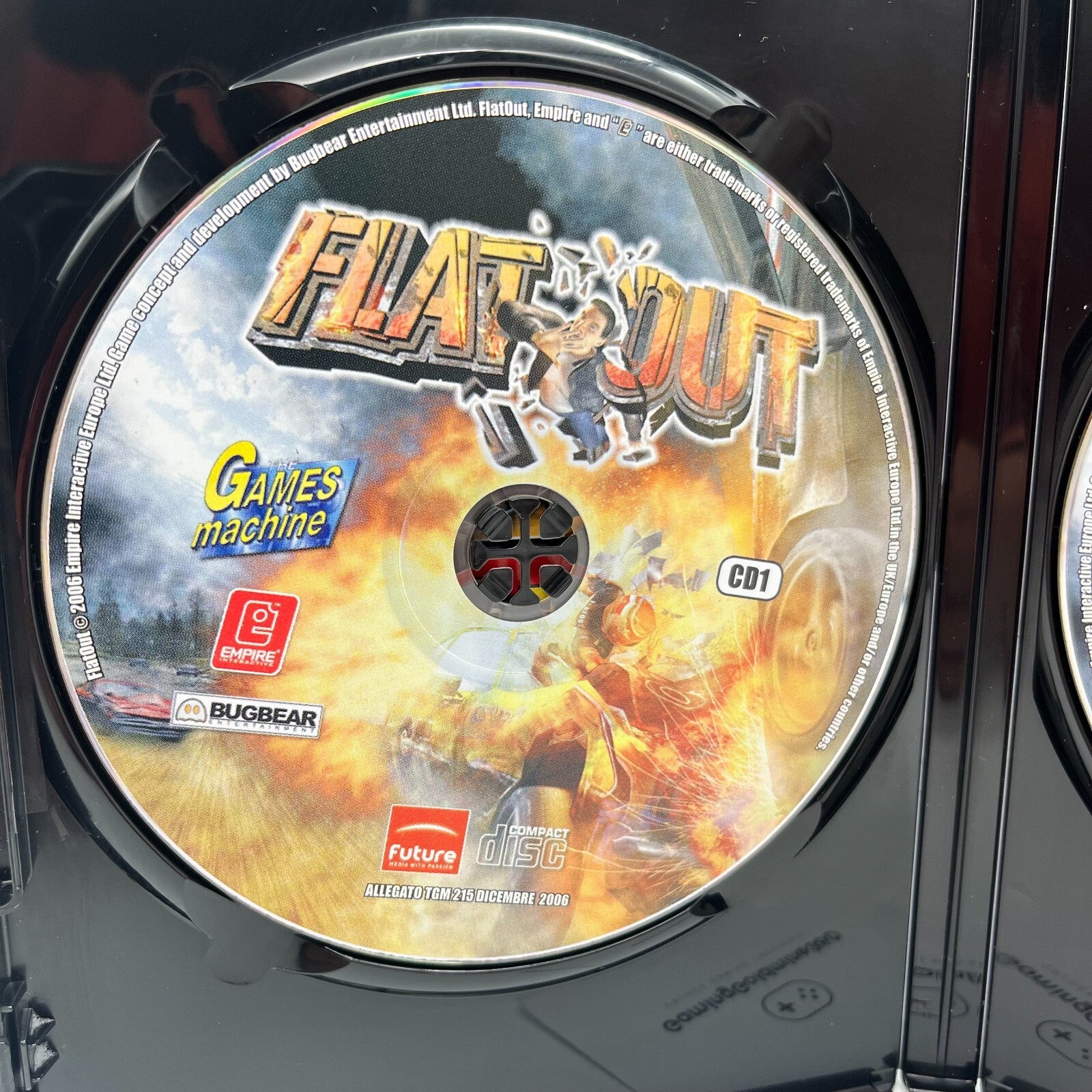 CrashDay + FlatOut PC CD-Rom Games Machine Gioco Computer COMPLETI OTTIME CONDIZ