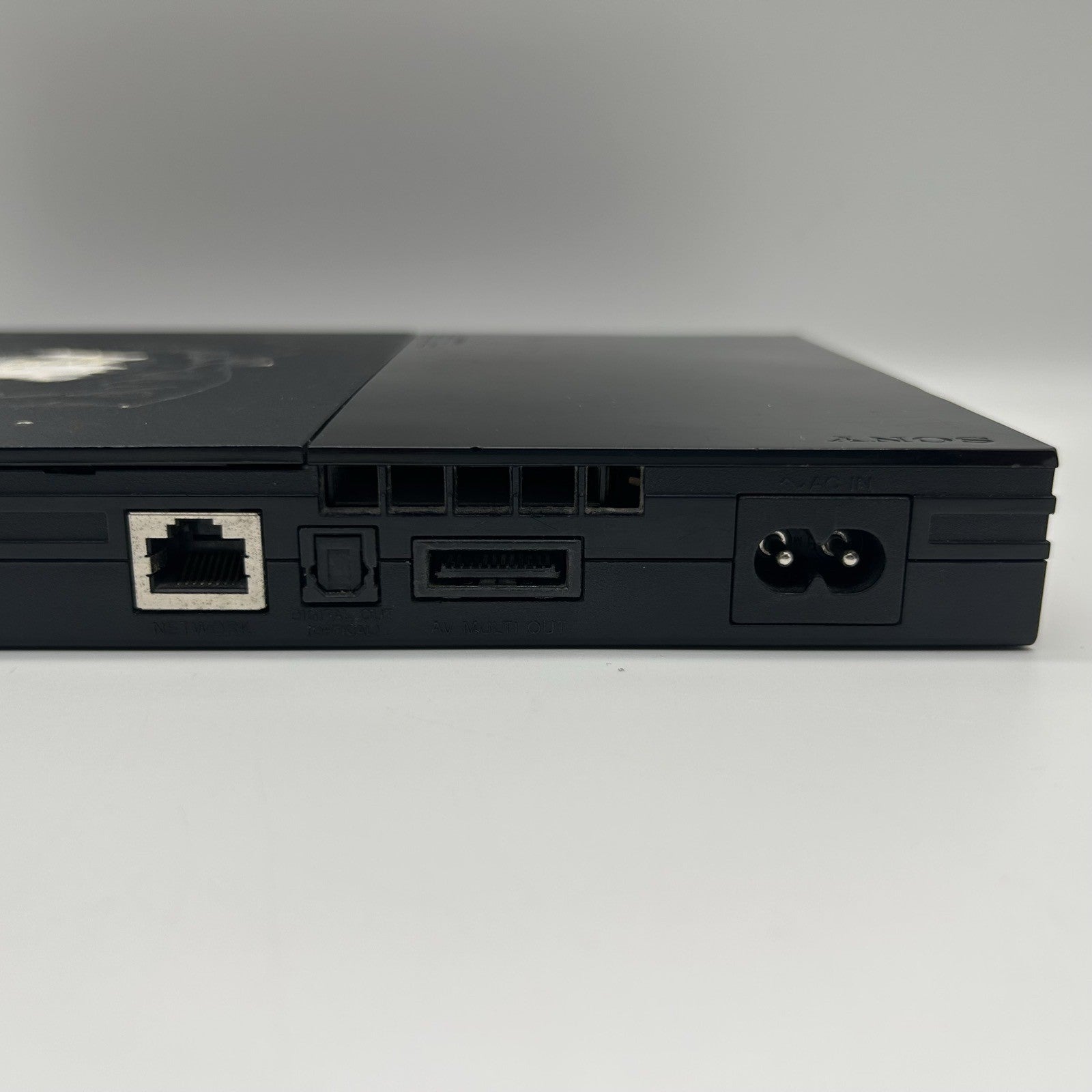 Console Sony PS2 Slim PlayStation 2 Nera NON FUNZIONANTE Per Ricambi PAL