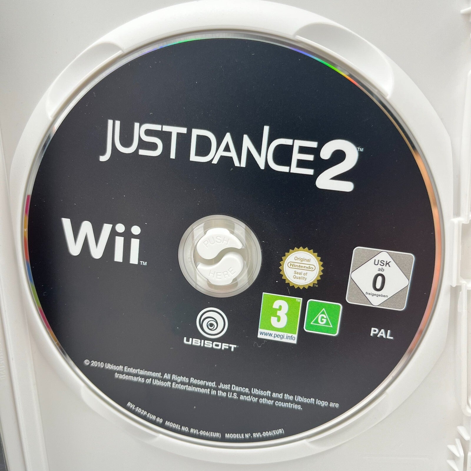 Just Dance 2 Nintendo Wii Italiano Completo Manuale Ubisoft Gioco Danza Ballo