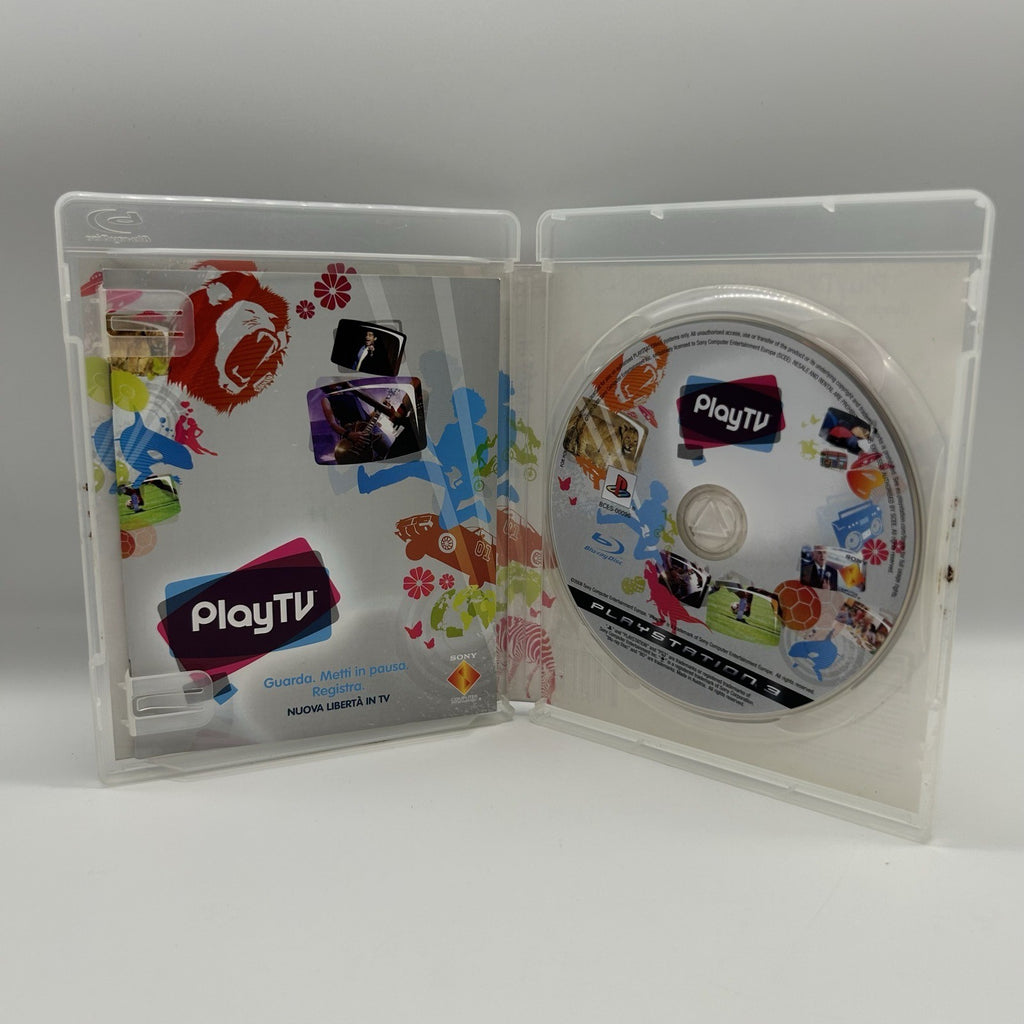 PlayTV PS3 Software Sony PlayStation 3 PAL ITA Disco e Custodia SENZA Tuner