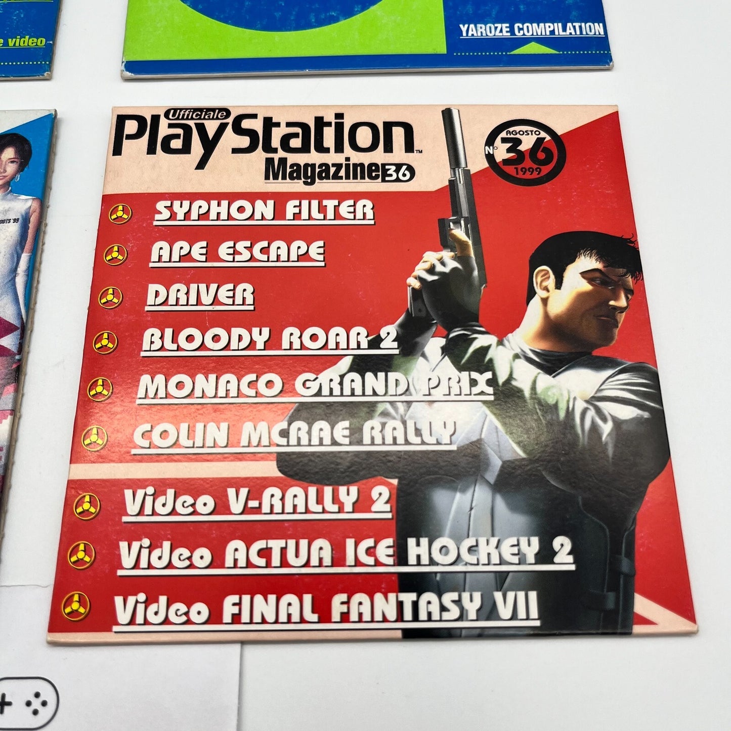 PS1 CD SONY DISCO DEMO Ufficiale Playstation Magazine n. 20 31 34 36 anno 1999