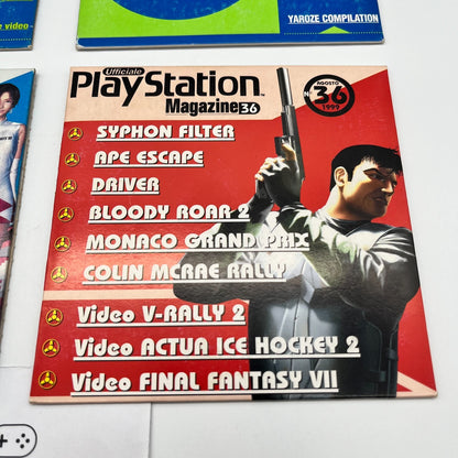 PS1 CD SONY DISCO DEMO Ufficiale Playstation Magazine n. 20 31 34 36 anno 1999