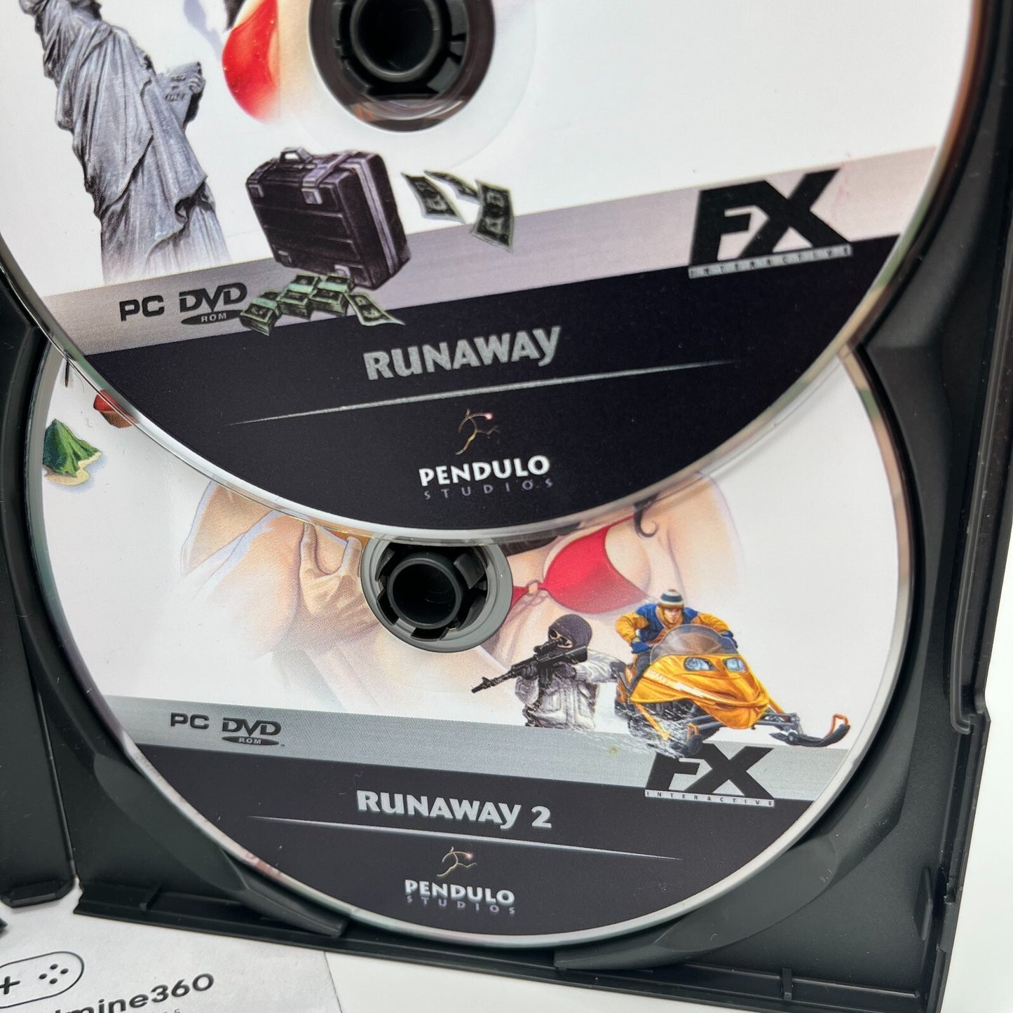 RunAway 2 PC DVD-Rom Italiano Gioco Computer FX Interactive OTTIME CONDIZIONI