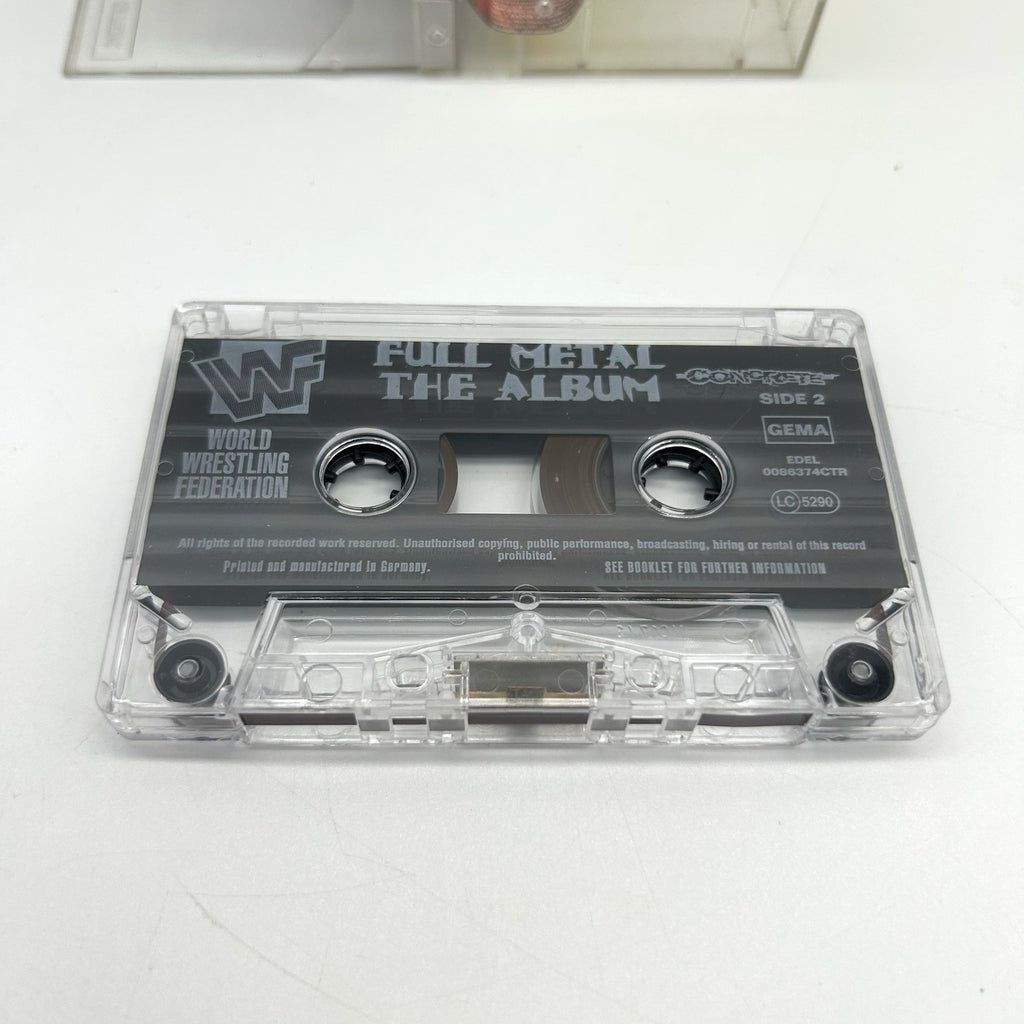 WWF Full Metal The Album Musicassetta MC Wrestling Superstars Arena Themes 95