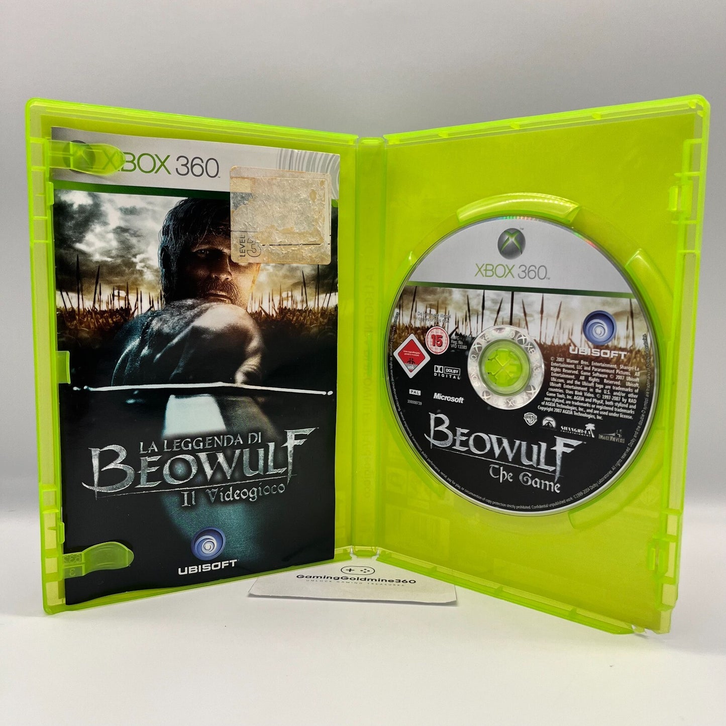 La Leggenda di BEOWULF Xbox 360 Italiano Completo Manuale PAL Ubisoft Microsoft