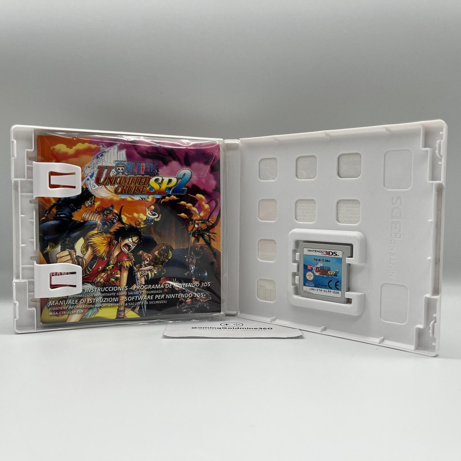 One Piece Unlimited Cruise SP 2 Nintendo 3DS Italiano Completo con Manuale 2DS