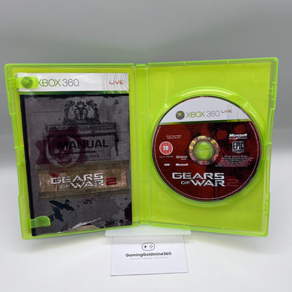 Gears of War 2 Xbox 360 PAL UK Completo con Manuale Microsoft Xbox360 OTTIMO