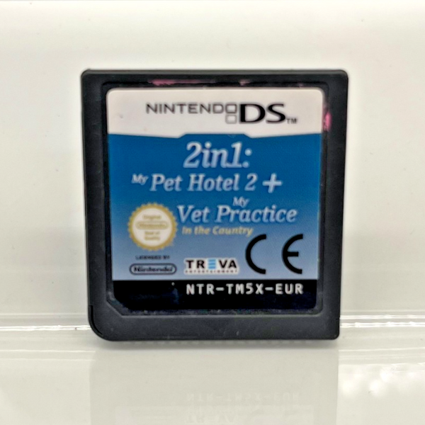 2 in 1: My Pet Hotel 2 + My Vet Practice – Nintendo DS (PAL)