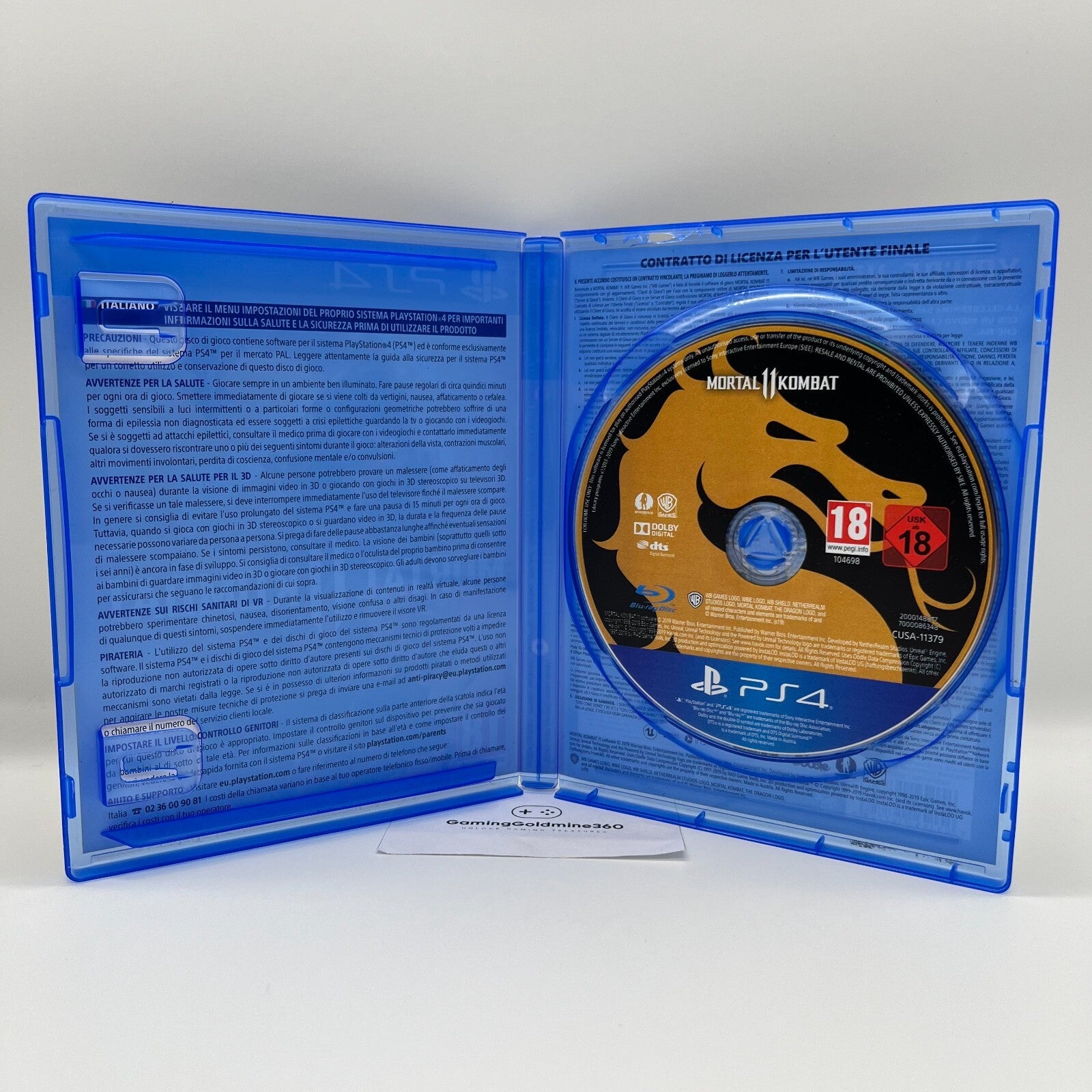 Mortal Kombat 11 PS4 Italiano Completo Warner Bros Sony PlayStation 4 OTTIMO