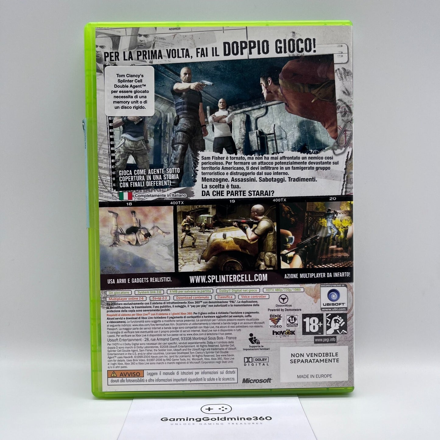 Tom Clancy's: Conviction, Double Agent, Ghost Recon Future Soldier Xbox 360 PAL