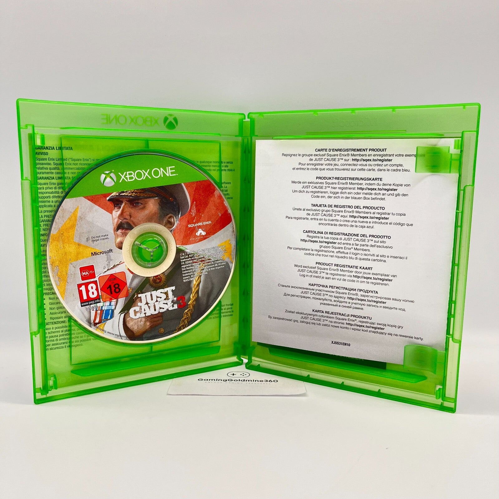 Just Cause 3 Xbox One Italiano Completo SquareEnix Microsoft Videogioco OTTIMO