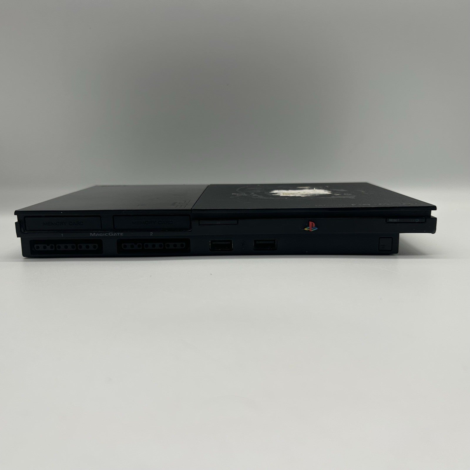 Console Sony PS2 Slim PlayStation 2 Nera NON FUNZIONANTE Per Ricambi PAL