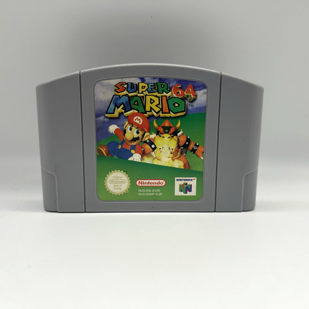 Super Mario 64 Nintendo 64 N64 PAL Cartuccia Originale Testata Funzionante