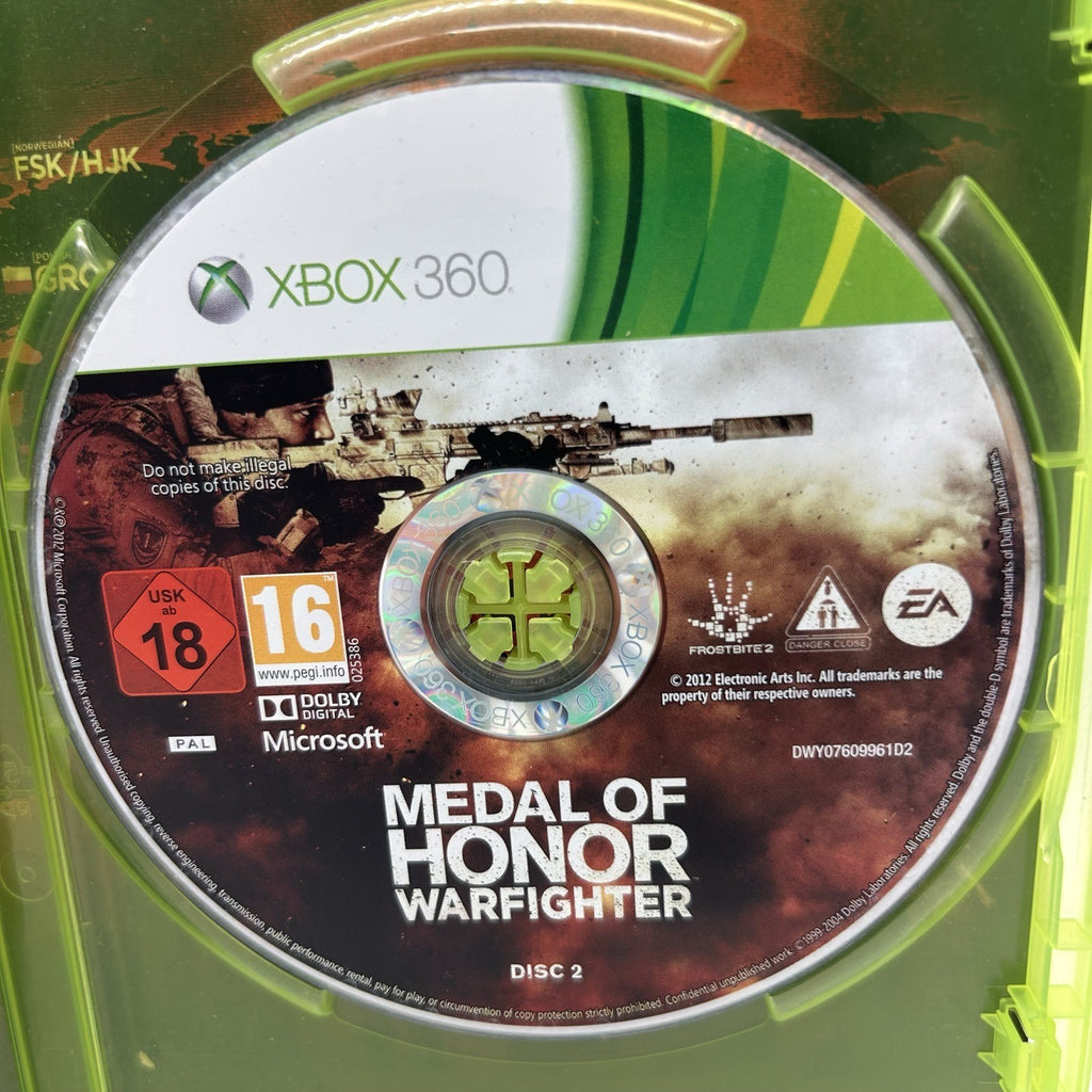Medal of Honor Warfighter Limited Edition Xbox 360 PAL ITA 2 Dischi EA Testato