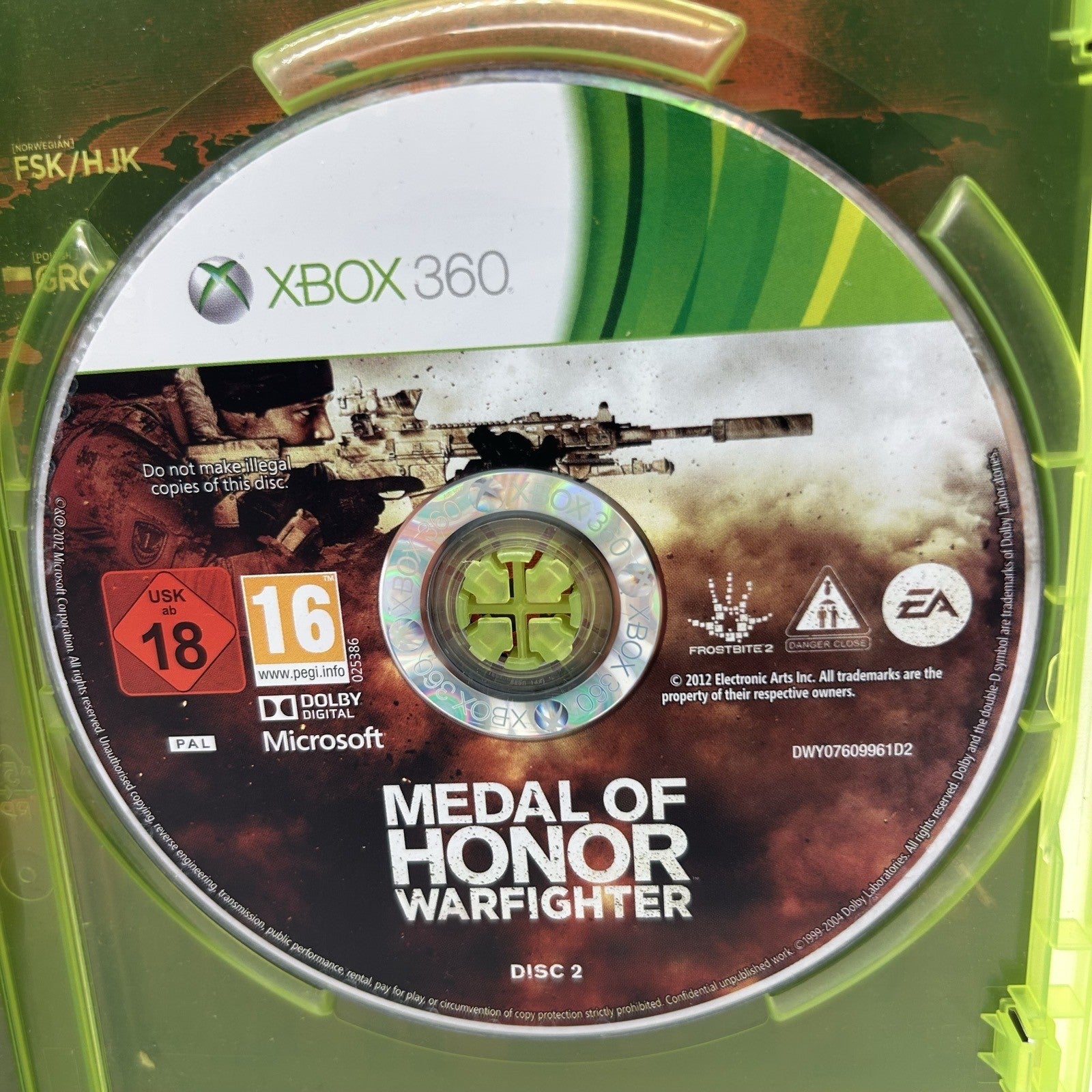 Medal of Honor Warfighter Limited Edition Xbox 360 PAL ITA 2 Dischi EA Testato