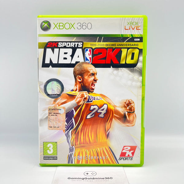 NBA 2K10 – Xbox 360 (PAL Italian Version)