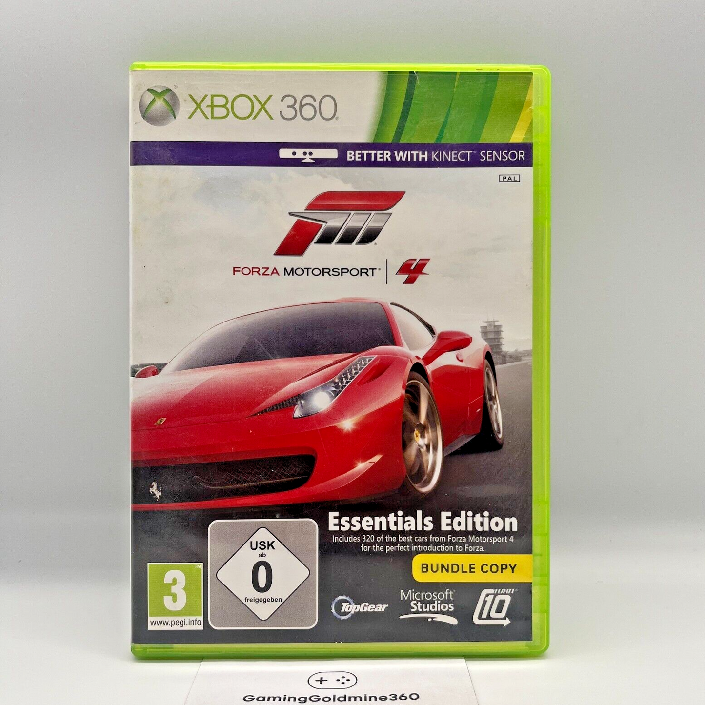 Forza MotorSport 4 Xbox 360 Completo + Manuale PAL Multilingua FR Microsoft TOP