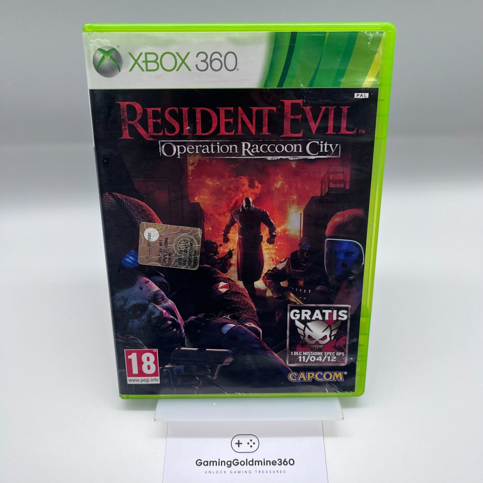 Resident Evil Operation Raccoon City Xbox 360 PAL Italiano COMPLETO con Manuale