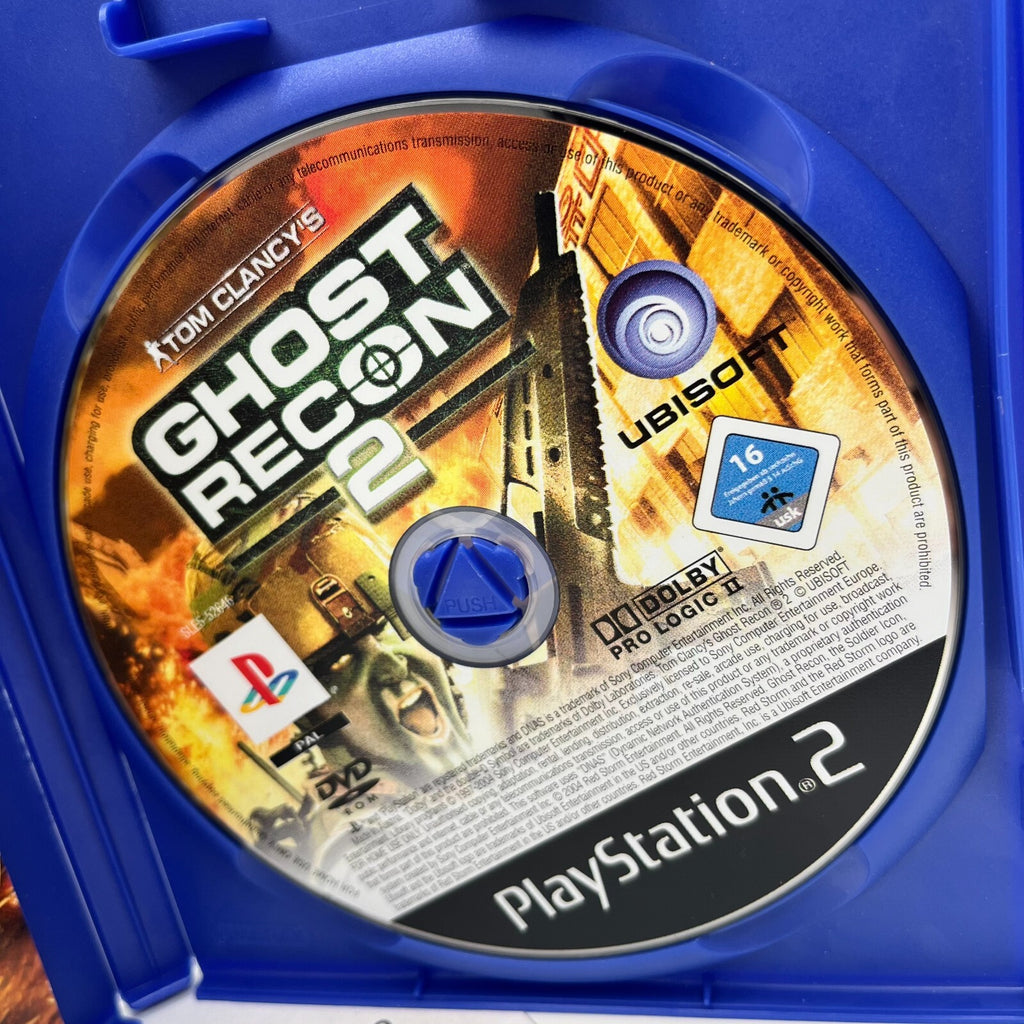 Tom Clancy's Ghost Recon 2 PS2 Italiano Completo Ubisoft Sony PlayStation 2 TOP