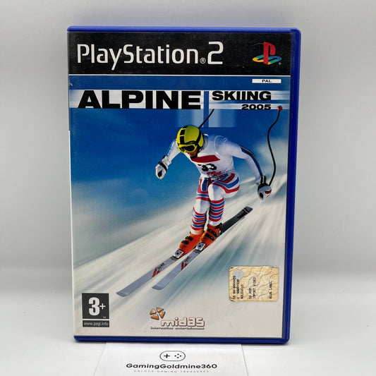 Alpine Skiing 2005 PS2 Italiano Completo con Manuale Sony PlayStation 2 OTTIMO