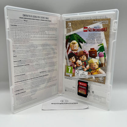 LEGO Gli Incredibili Nintendo Switch Italiano Completo Warner Bros COME NUOVO