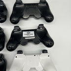 Lotto 9 Controller PS3 Sony DualShock 3 Sixaxis PER RICAMBI Non Funzionanti